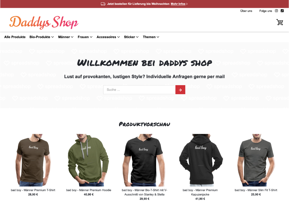 Daddys Shop Screenshot